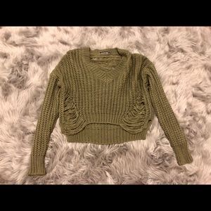 fashion nova cropped sweater